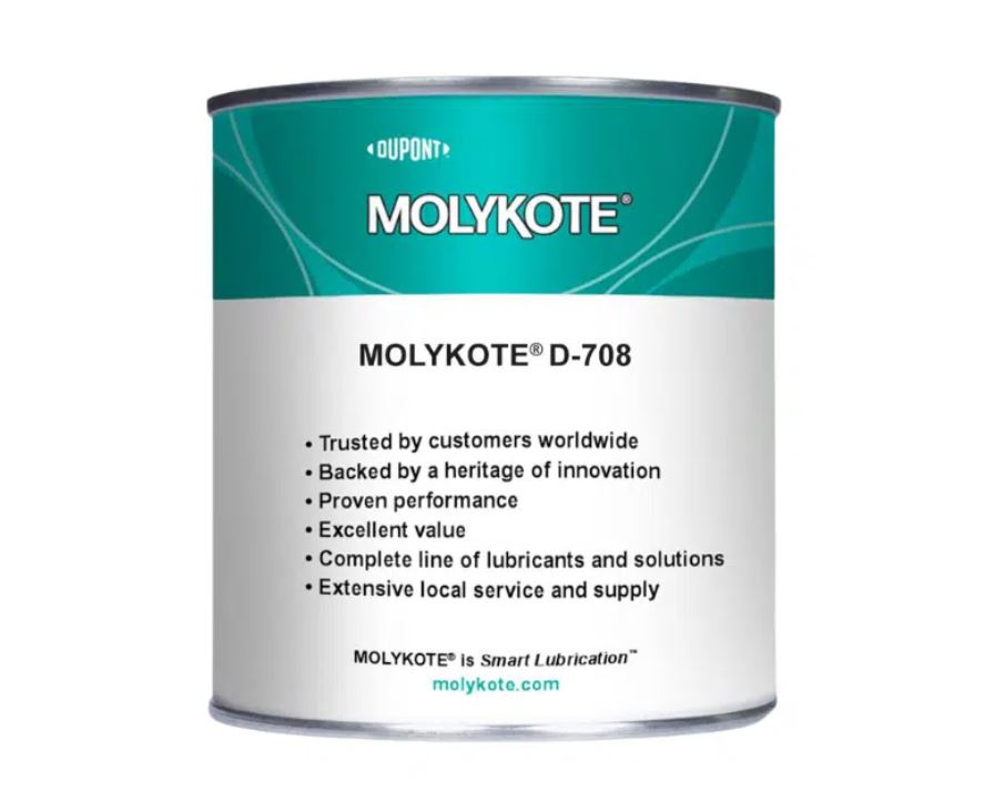 Molykote D-708 D708 Endüstri Teknik TeknikExpo Molykote D-708 MOLYKOTE® D-708 Sürtünme Önleyici Kaplama