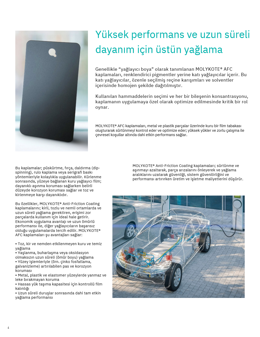 MOLYKOTE Selection Guide Sayfa 2